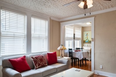Living Room with view to eating area - 3308 Prytania St