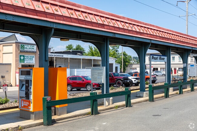Get to the city in no time from the Pearl River train station.