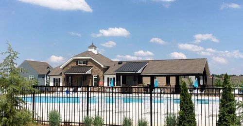 Community club house with pool - 15112 Meacham Farm Dr
