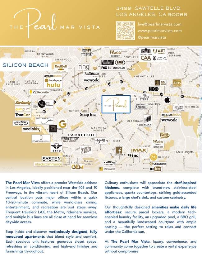 Heart of Silicone Beach! - The Pearl Mar Vista