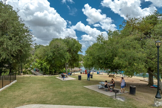 It boasts well-maintained picnic areas, perfect for a leisurely outdoor meal.