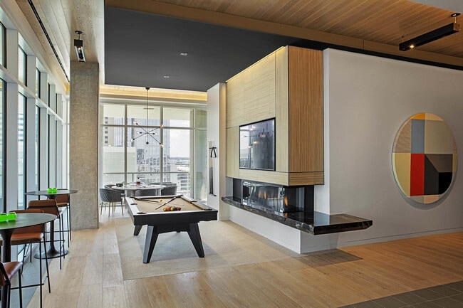 Relax and enjoy this chic urban lounge, perfect for entertaining and unwinding. - The Victor