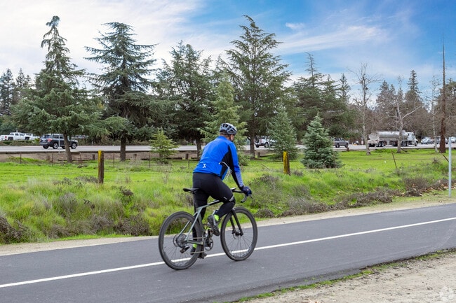 Go for a scenic bike ride along the paved trails