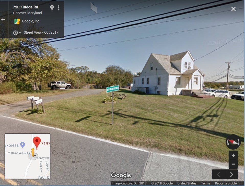 View of home from street - 7197 Ridge Rd