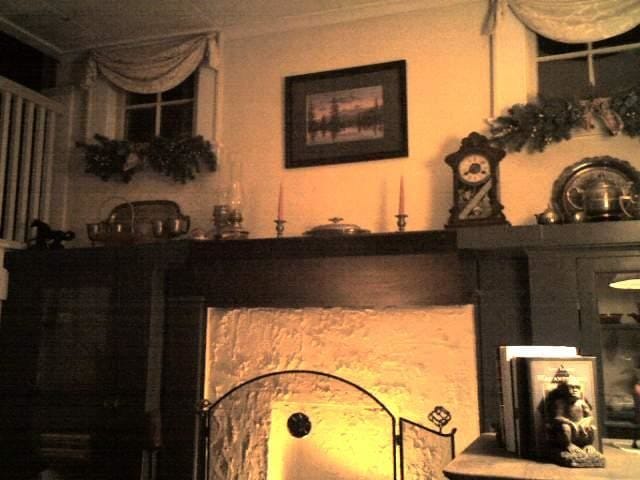Living room with fire place - 135 Roney Rd