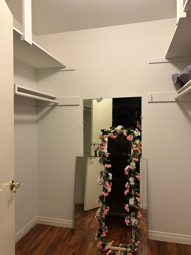 Walk-in closet - 4800 Williamsburg Ln