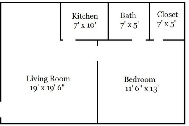 1BR/1BA - Executive Suites