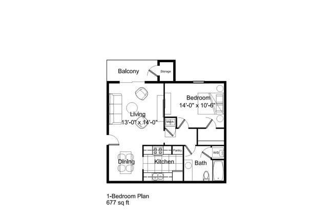 Interior Photo - Millbend Apartments