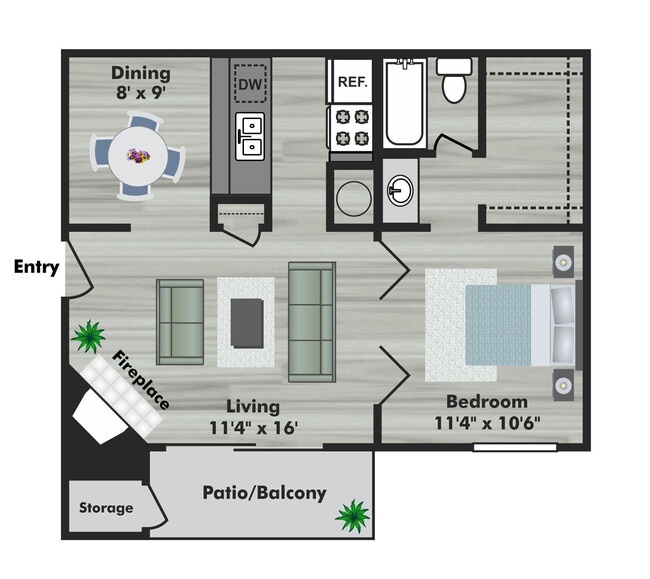 Foto del interior - Cobblestone Village