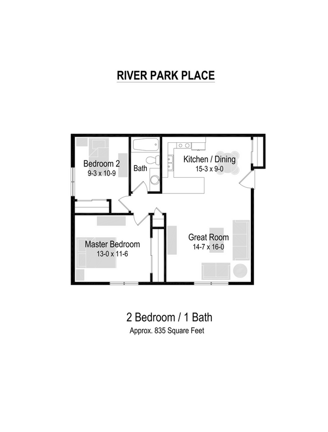 Foto del interior - River Park Place Apartments