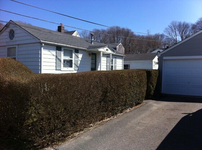 Front and garage and driveway - 9 Center Ave