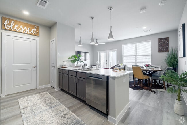 2BR, 2BA - 1,096SF - Kitchen - Urban Village Rosehill