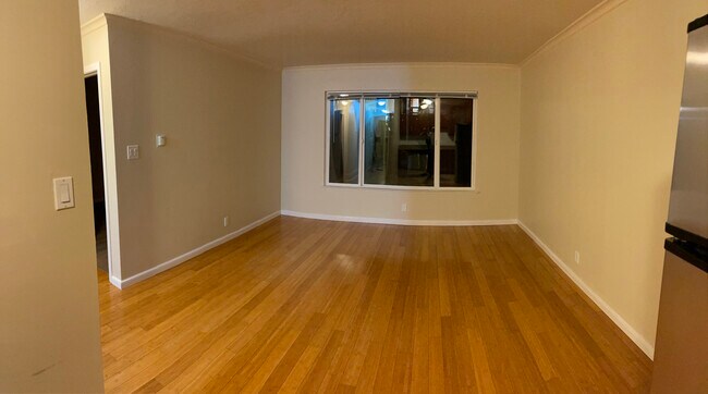 Living room from open kitchen - 409 Kirkham St