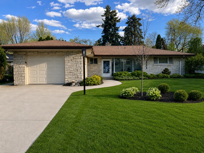 Yard touched up with AI - 8511 W Wisconsin Ave