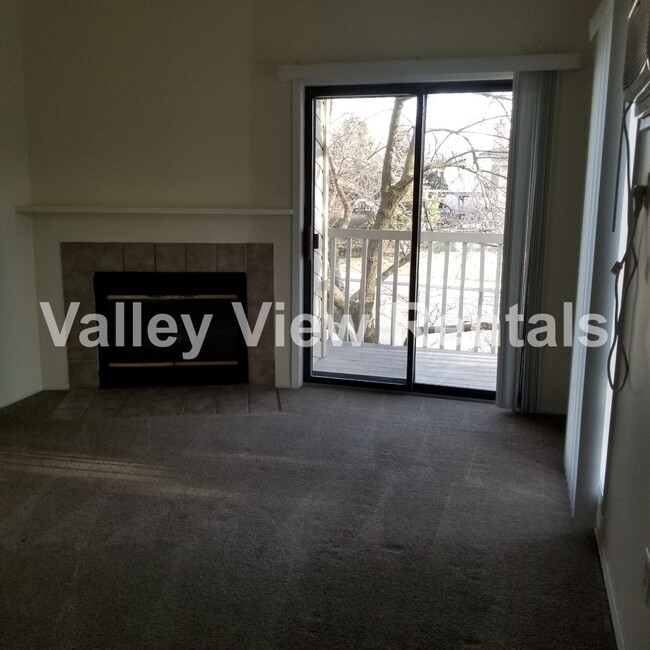 Fireplace and Deck - 12515 E Mansfield Ave