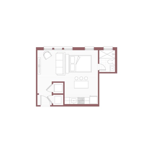 Interior Photo - 449 E. Ponce