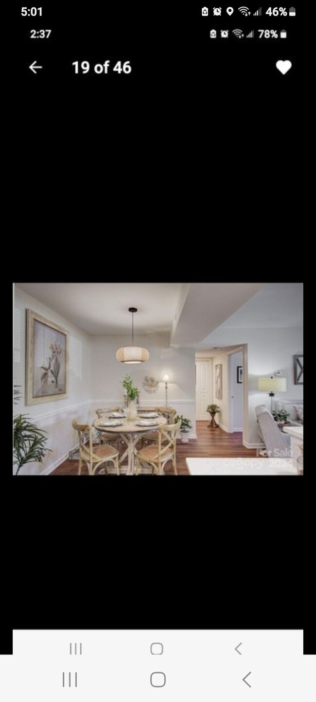 Dining space - 155 Morningside Ln