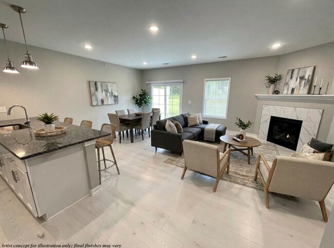 3-Bedroom Townhome - Howard Meadow Apartment Homes