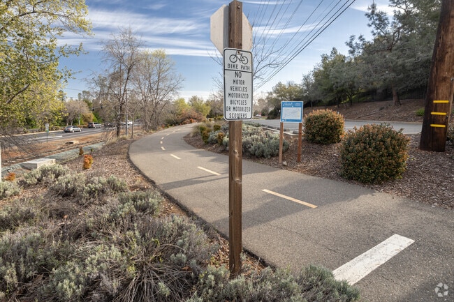 Folsom has bike paths to connect virtually every part of the city.