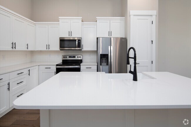 1BR, 1BA - Cocina de 885SF2 - The Lofts at Town Madison