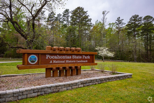 Pocahontas State Park, just 15 minutes from Chester, has more than 90 miles of trail for users of all skill levels.