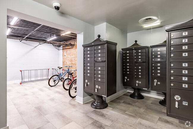 Mail Room / Bike Room - Massee Apartments