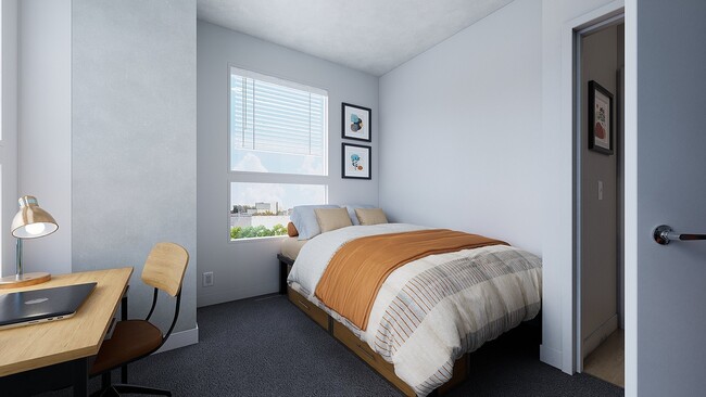 Unit Interiors - Bedroom 4 - Accolade Minneapolis