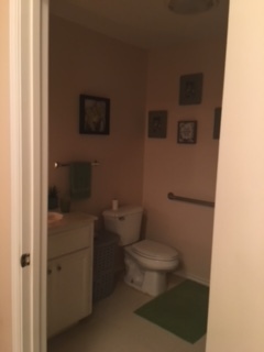 bathroom view w/ADA toilet and grab bars - 3101 Jordan Rd W