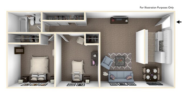 Foto del interior - Hidden Lane Apartments