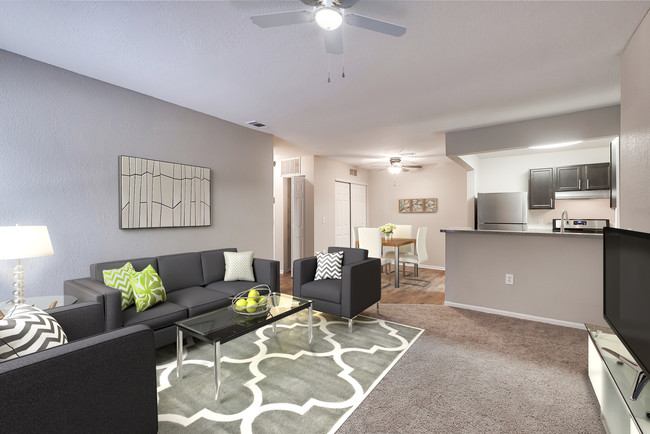 Sala de estar - Willow Crest Apartments