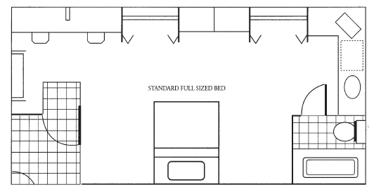 Private Room - Collegiate Village Inn - Student Housing