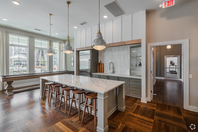 Cocina gourmet Clubhouse - The Isley at Windsor Hill