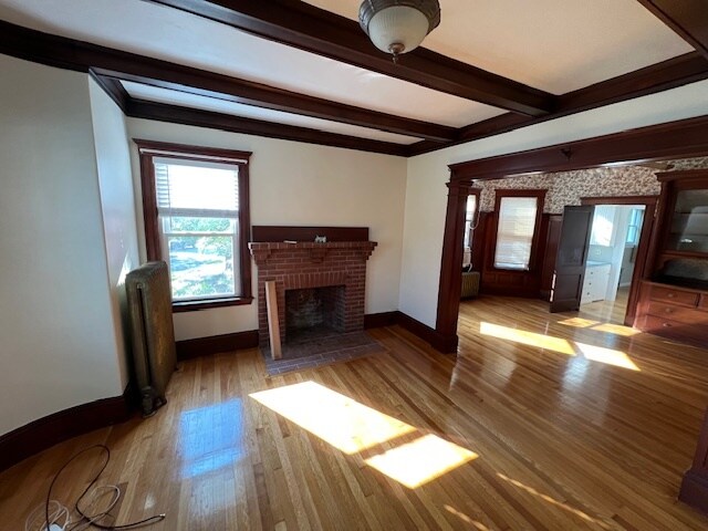 Living room looking east - 76 Powder House Blvd