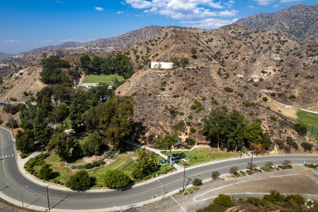 Starlight Bowl Concert Hall theater in the mountains.