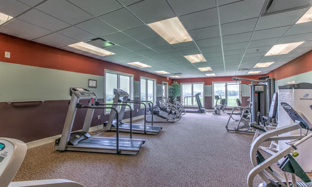 Fitness Center - Elk Ridge Village 55+ Independent Living