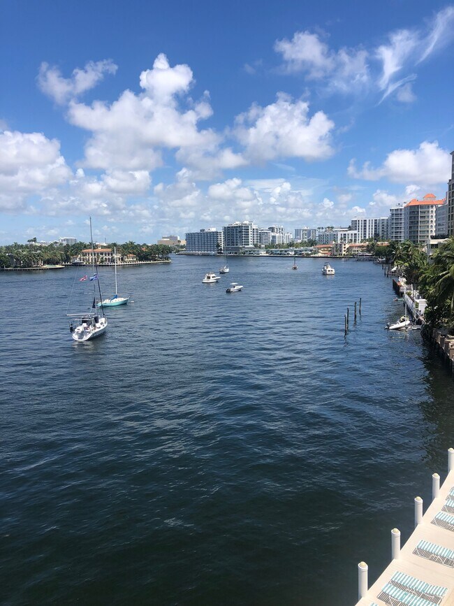 Views on Balcony - 9 N Birch Rd Apartment