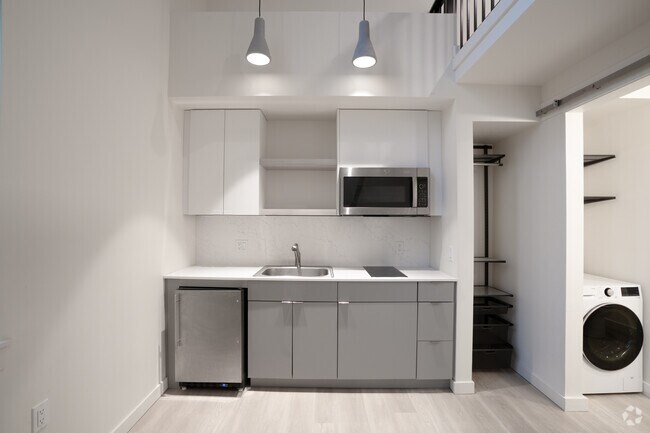 Loft - 550 pies cuadrados - Cocina - Nordic Tower