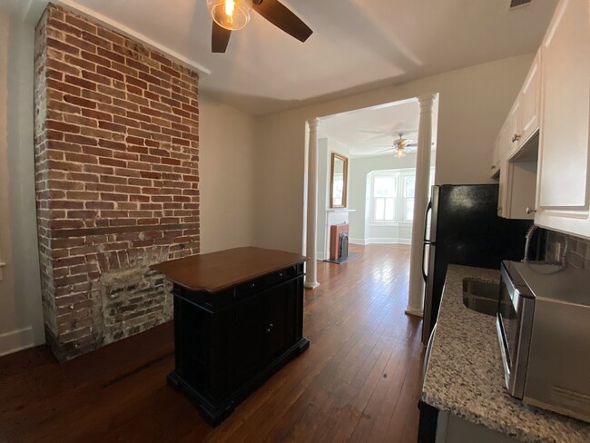 View of living room from kitchen - 118 W Duffy St