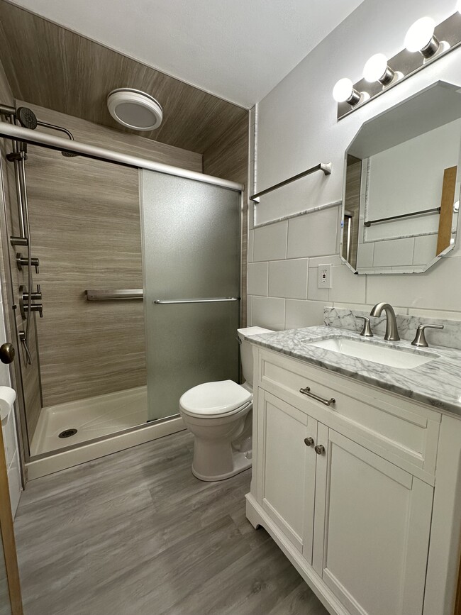 Bathroom - walk in shower, main floor. - 2106 Arizona Ave