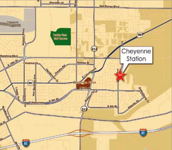 Map - Cheyenne Station