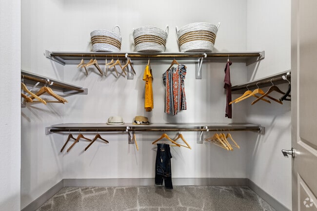 1BR, 1BA - 745SF - Closet - Evoke