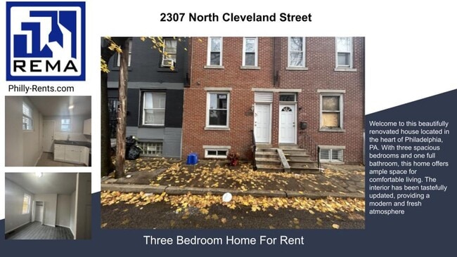 Move-In Ready 3BR Row Home in North Philly – Updated Kitchen & Bath - Move-In Ready 3BR Row Home in North Philly – Updated Kitchen & Bath