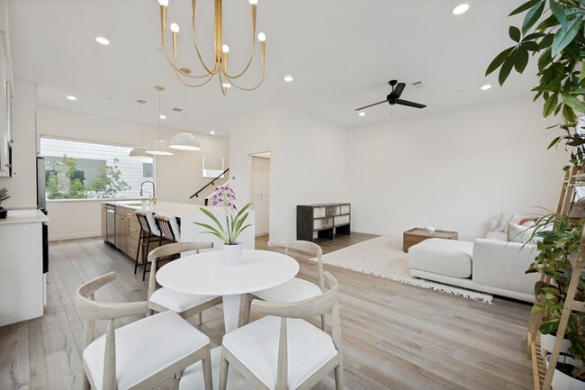 Dining/Living Room - 5018 Bryan St Townhome