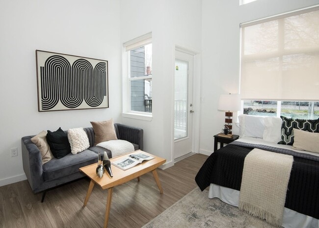 Building Photo - APP FEE SPECIAL: Sleek & Modern Studio w/Condo-Grade Finishes + Patio!
