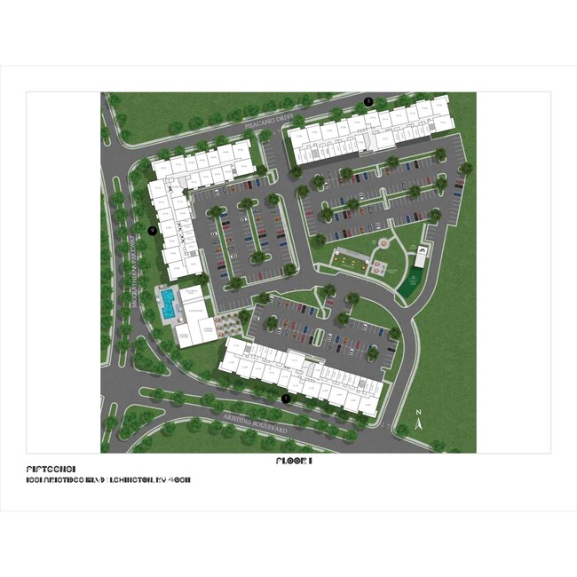 Mapa del sitio de Flats - The Flats at Springhurst Apartments of Louisville