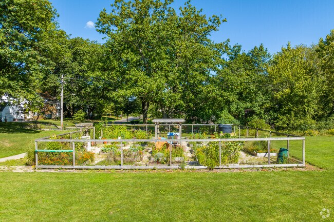 A small community garden in South Euclid.