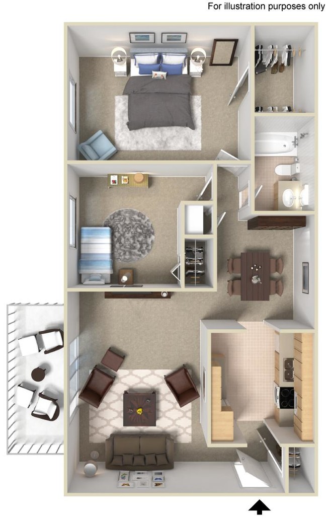Floorplan - The Reserve at Heatherdowns
