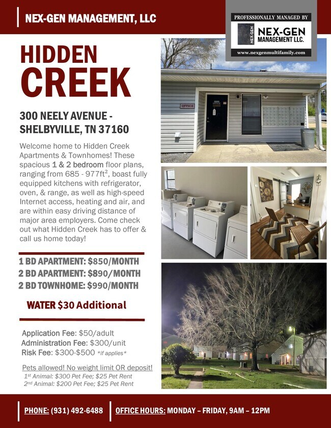 Building Photo - Hidden Creek Apartments & Townhomes