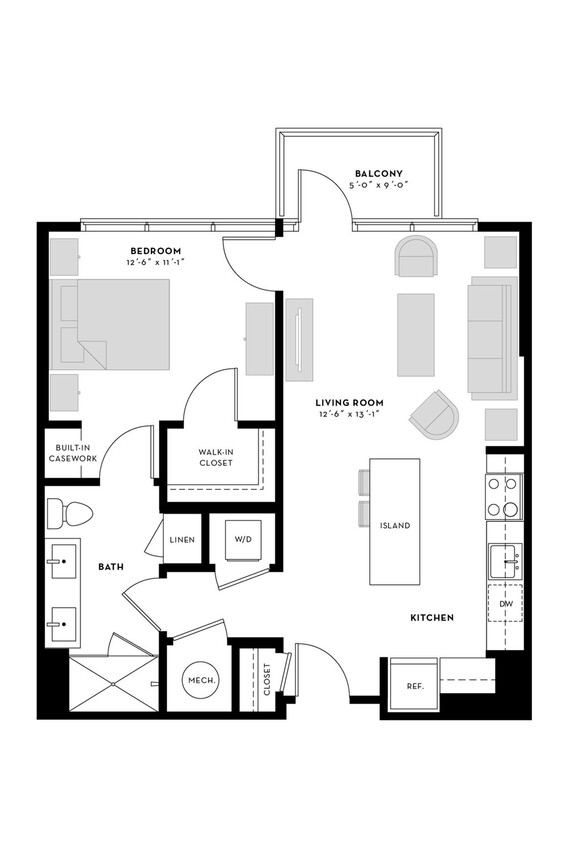 Three Light Luxury Apartments - Apartments at 1477 Main St Kansas