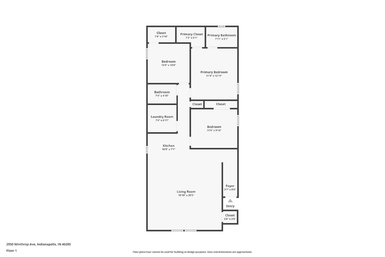 Photo - "Charming 3-Bed, 2-Bath Duplex Retreat in the Heart of Indianapolis – 1250 Sq. Ft. of Comfortable Li